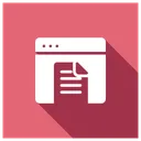 Free Dokument Datei Webseite Icon