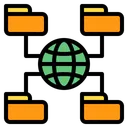 Free File Data Network Icon