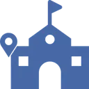 Free Schuladresse Schulstandort Schulziel Symbol
