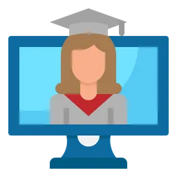 Free Online Graduate  Icon