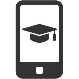Free Online graduation  Icon