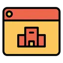 Free Hotel Web Webpage Icon