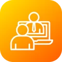 Free Online Customer Help Icon