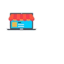 Free Online Shop Store Icon