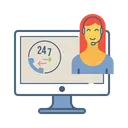Free Online Customer Service Icon