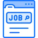 Free Online Job Search Icon