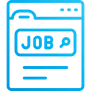 Free Online Job Search Icon