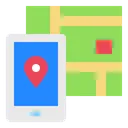 Free Smartphone Pin Location Icon