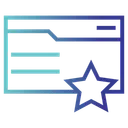 Free Online Marketing Favoritee  Icon
