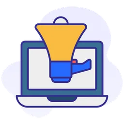 Free Online marketing  Icon