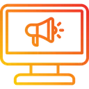 Free Online Marketing  Icon