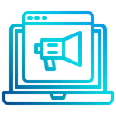 Free Online Marketing Ads Advertisment Icon