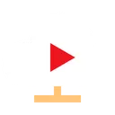 Free Online Media Online Video Online Broadcasting Icon
