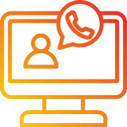 Free Online Meeting  Icon