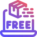 Free Online Order  Icon