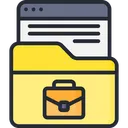 Free Online Portfolio Portfolio Job Symbol