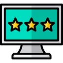 Free Online Rating Stars  Icon