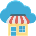 Free Cloud Computing Cloud Shop Cloud Store Symbol