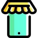 Free Online Shop Shopping Online Online Store Icon