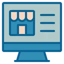 Free Online Shop Ecommerce Shopping Icon