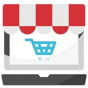 Free Online Shopping Computer Icon