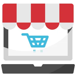 Free Online Shop  Icon