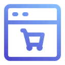 Free Online Shop Ecommerce Shopping Cart Icon
