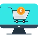 Free Online Shop  Icon