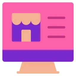 Free Online Shop  Icon