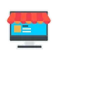 Free Online Shop Store Icon