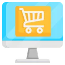 Free Online Shopping E Commerce Medical Icon