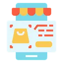 Free Market Counter Shopping Icon