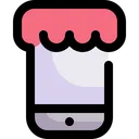 Free Online Shopping Smartphone Commerce And Shopping Icon