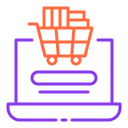 Free Laptop Business Online Icon