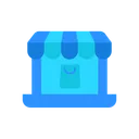 Free Online Store Ecommerce Online Shopping Icon