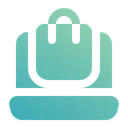 Free Online Store Marketplace Ecommerce Icon