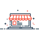 Free Online Shop Store Icon