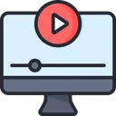 Free Online Streaming Online Video Streaming Online Video Icon