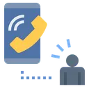 Free Online Talking Telecommunication Contact Icon