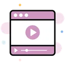 Free Video Play Video Streaming Online Video Icon