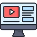 Free Online Video Streaming Online Video Video Streaming Icon