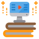 Free Computer Buch E Learning Symbol