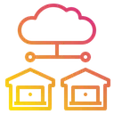 Free Home Laptop Cloud Icon