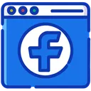 Free Only Facebook F Icon 아이콘