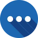 Free Redondo Circulo Cuadricula Icono