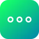 Free Redondo Circulo Cuadricula Icono