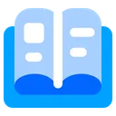 Free Open Book Reading Book Library Icon