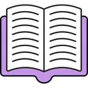 Free Open Book Education Reading Icon