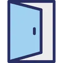 Free Close Door Exit Icon