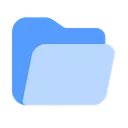 Free Open Folder File Document Icon